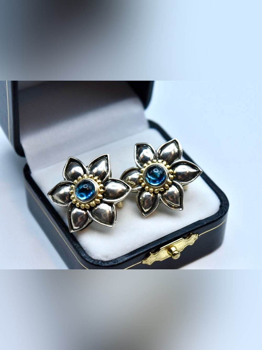 Barbara Bixby Floral Earrings